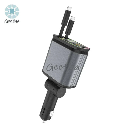 Chargeur Voiture 4 en 1 Ultra-Rapide