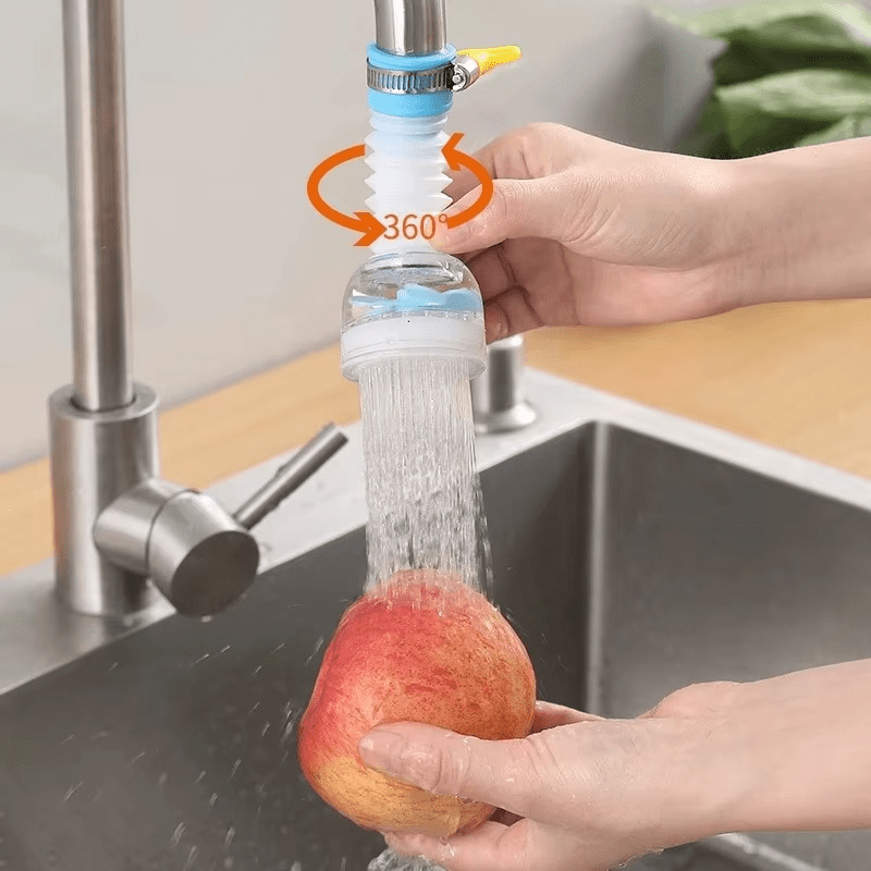Filtre de Robinet Rotatif à 360°(Lots de 3 unité) : Une révolution pour votre évier de cuisine