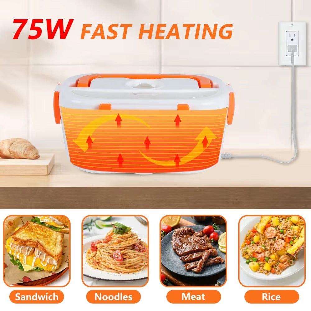 BONDABOU SHOP 🍱 Lunch Box Chauffante Électrique – Mangez chaud, partout, à tout moment !