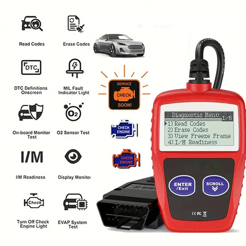 🔧 Scanner Diagnostic OBDII Autel – Analysez et Réparez Votre Véhicule Facilement !