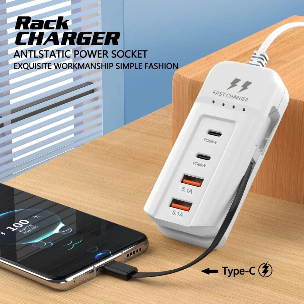 ⚡ Rack Charger – Le chargeur rapide et intelligent multi-appareils