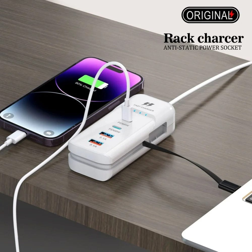 ⚡ Rack Charger – Le chargeur rapide et intelligent multi-appareils