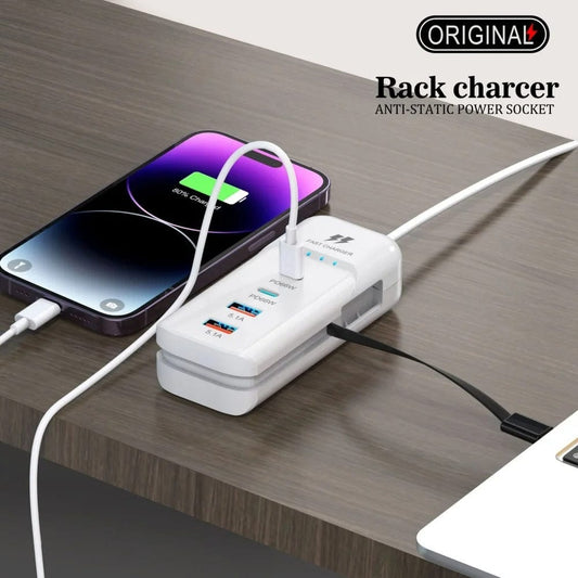 ⚡ Rack Charger – Le chargeur rapide et intelligent multi-appareils