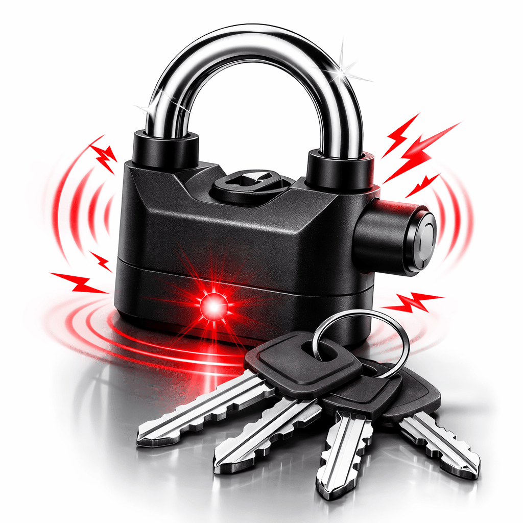 BONDABOU SHOP 🔐 Cadenas Alarme Anti-Vol 110dB – Protection Intelligente