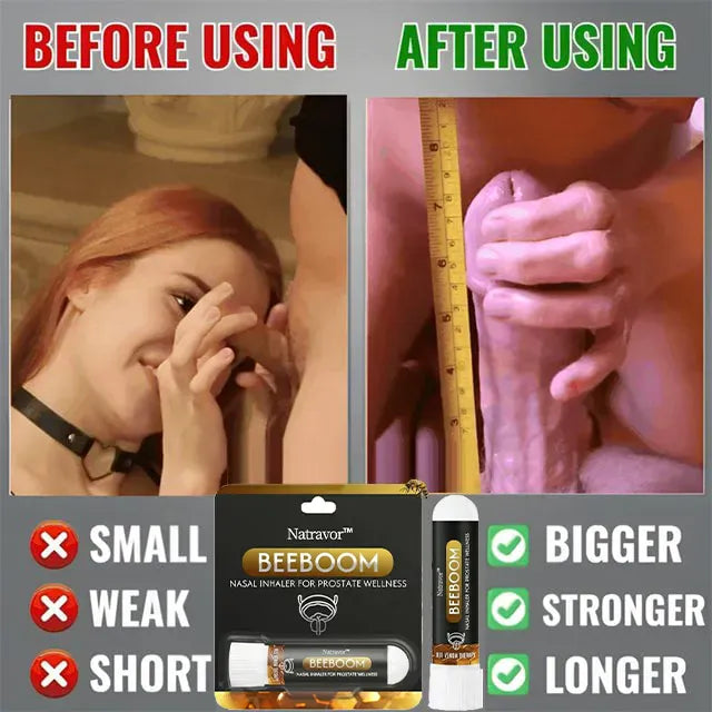 BONDABOU SHOP Dernier jour de réduction : Natravor™ BeeBoom Inhalateur Nasal pour le Bien-Être de la Prostate [Livraison gratuite + paiement à la livraison]