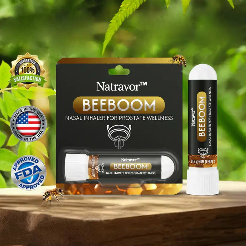 BONDABOU SHOP Dernier jour de réduction : Natravor™ BeeBoom Inhalateur Nasal pour le Bien-Être de la Prostate [Livraison gratuite + paiement à la livraison]