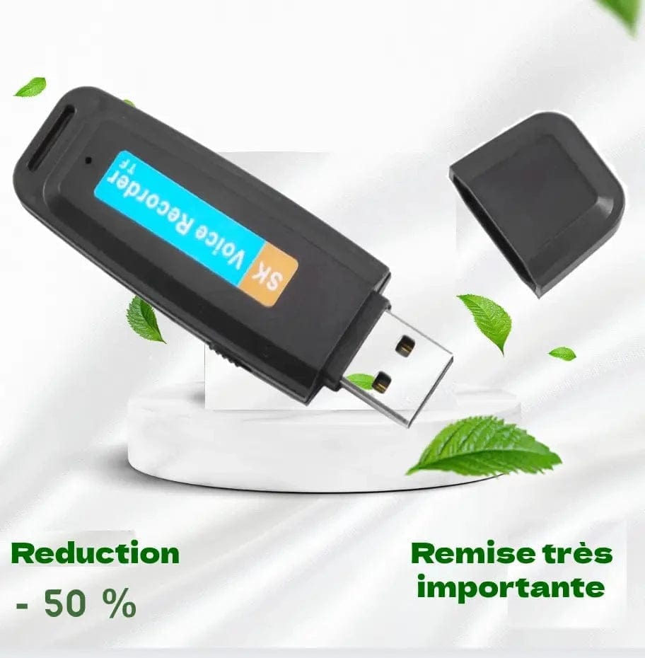 BONDABOUSHOP Enregistreur vocal USB