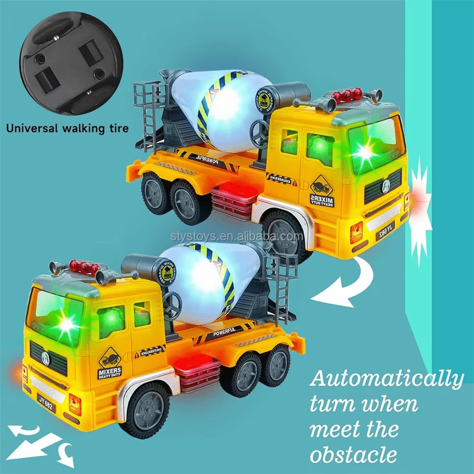 BONDABOUSHOP Mixer Truck jouet Pour Enfant