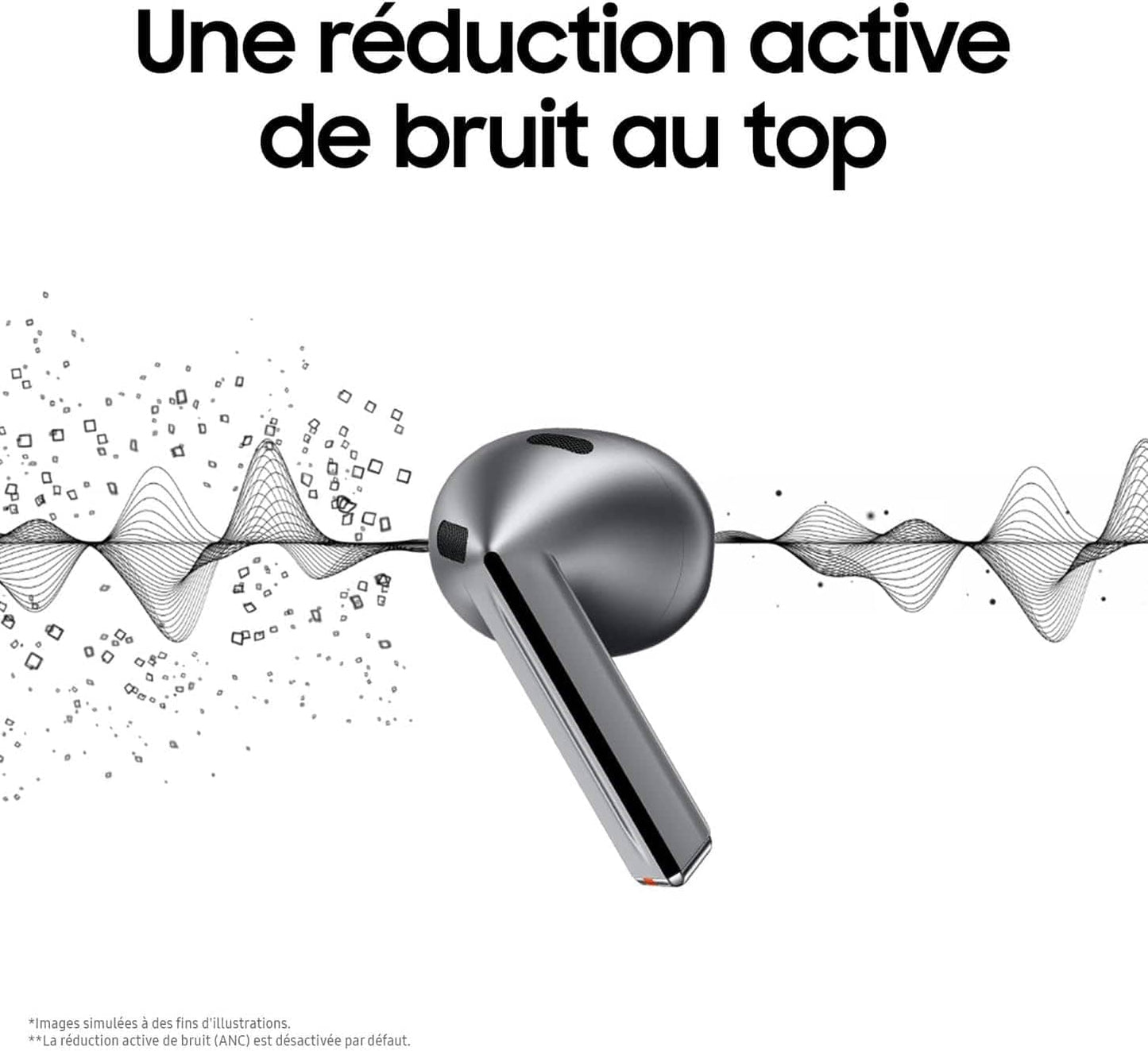 BONDABOUSHOP Samsung Galaxy Buds3, Écouteurs sans Fil