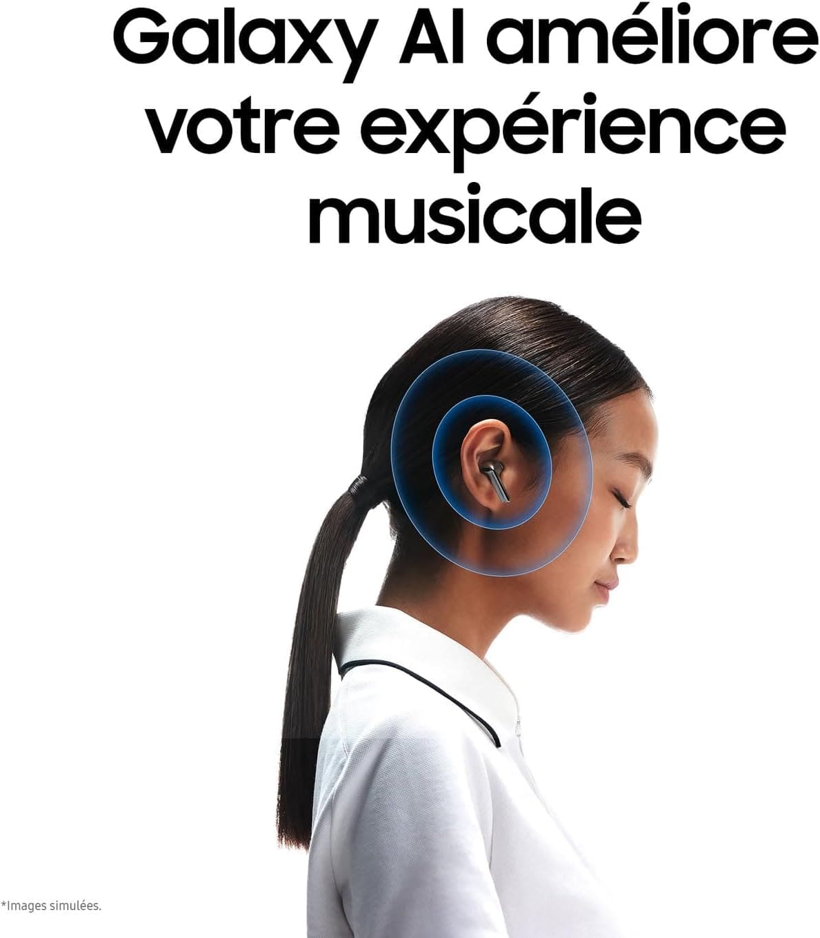 BONDABOUSHOP Samsung Galaxy Buds3, Écouteurs sans Fil