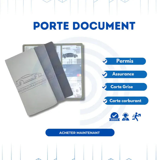 Saryna Porte-Documents Voiture Compact et Élégant