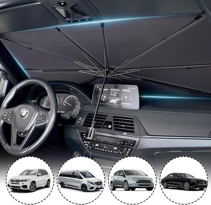 SARYNA STORE Parasol Auto Anti-Soleil : Le Bouclier Solaire Auto - Le produit N°1 pour protéger votre voiture