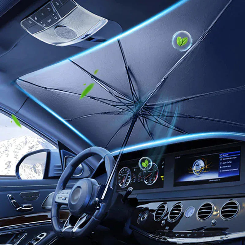 SARYNA STORE Parasol Auto Anti-Soleil : Le Bouclier Solaire Auto - Le produit N°1 pour protéger votre voiture